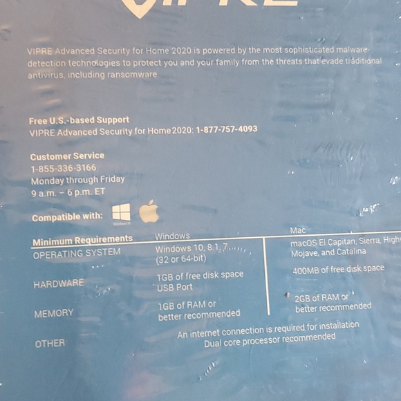 Vipre Advanced Security for Home (5 year license for up to 8 Pcs or Macs) - Picture 5 of 9